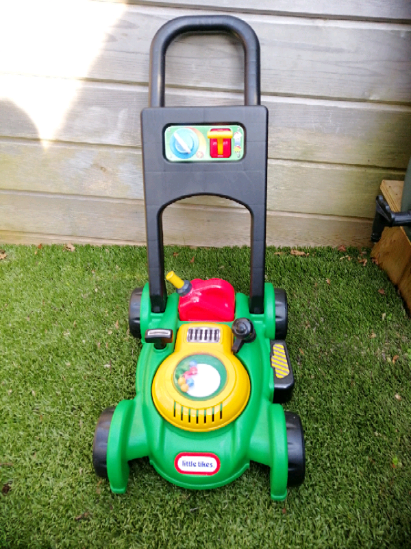 little tikes lawn mower argos